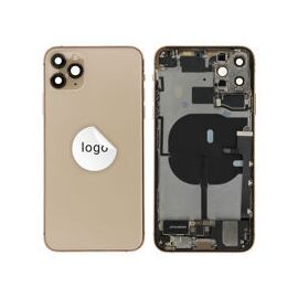 For iPhone/iPad (AP11PM0024GOPSP) Rear Cover (Pulled, with small parts) - Gold, for iPhone 11 Pro Max Quality: A-grade - Smartphone Covers & Frames - Smartphone - Techbox