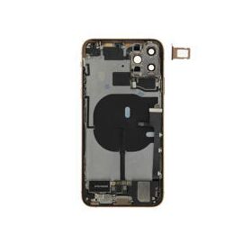 For iPhone/iPad (AP11PM0024GOPSP) Rear Cover (Pulled, with small parts) - Gold, for iPhone 11 Pro Max Quality: A-grade - Smartphone Covers & Frames - Smartphone - Techbox