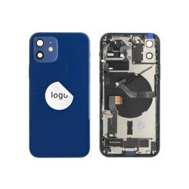 For iPhone/iPad (AP120024BLPSP-B) Rear Cover (Pulled B) incl. small parts - Blue, For iPhone 12 - Smartphone Covers & Frames - Smartphone - Techbox
