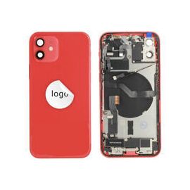 For iPhone/iPad (AP120024RPSP-B) Rear Cover (Pulled B) incl. small parts - Red, For iPhone 12 - Smartphone Covers & Frames - Smartphone - Techbox