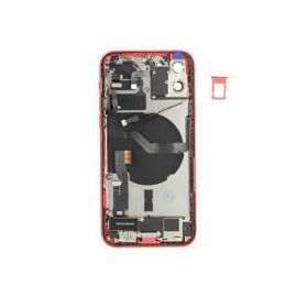 For iPhone/iPad (AP120024RPSP-C) Rear Cover (Pulled C) incl. small parts - Red, For iPhone 12 - Smartphone Covers & Frames - Smartphone - Techbox