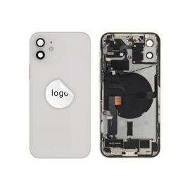 For iPhone/iPad (AP120024WPSP-B) Rear Cover (Pulled B) incl. small parts - White, For iPhone 12 - Smartphone Covers & Frames - Smartphone - Techbox