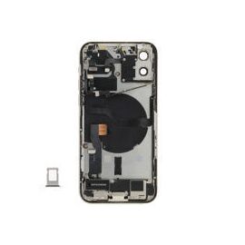 For iPhone/iPad (AP120024WPSP-B) Rear Cover (Pulled B) incl. small parts - White, For iPhone 12 - Smartphone Covers & Frames - Smartphone - Techbox