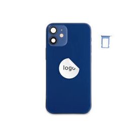 For iPhone/iPad (AP12M0024BLPSP-B) Rear Cover (Pulled B) incl. small parts - Blue, For iPhone 12 mini - Smartphone Covers & Frames - Smartphone - Techbox