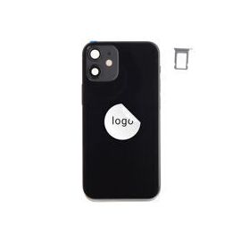 For iPhone/iPad (AP12M0024BPSP-B) Rear Cover (Pulled B) incl. small parts - Black, For iPhone 12 mini - Smartphone Covers & Frames - Smartphone - Techbox