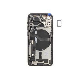 For iPhone/iPad (AP12M0024BPSP-B) Rear Cover (Pulled B) incl. small parts - Black, For iPhone 12 mini - Smartphone Covers & Frames - Smartphone - Techbox