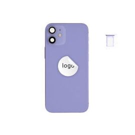For iPhone/iPad (AP12M0024PPSP-C) Rear Cover (Pulled C) incl. small parts - Purple, For iPhone 12 mini - Smartphone Covers & Frames - Smartphone - Techbox