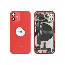 For iPhone/iPad (AP12M0024RPSP-B) Rear Cover (Pulled B) incl. small parts - Red, For iPhone 12 mini - Smartphone Covers & Frames - Smartphone - Techbox