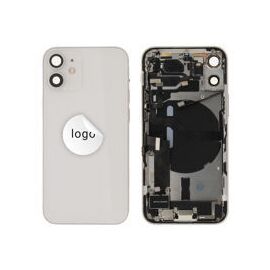 For iPhone/iPad (AP12M0024WPSP) Rear Cover (Pulled A) incl. small parts - White, For iPhone 12 mini - Smartphone Covers & Frames - Smartphone - Techbox