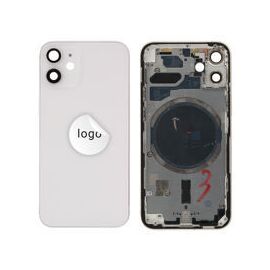 For iPhone/iPad (AP12M24WP) Rear Cover (Pulled, with buttons and without smallparts) - White, for iPhone 12 mini - Smartphone Covers & Frames - Smartphone - Techbox