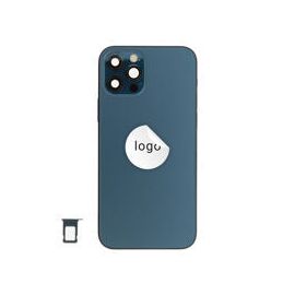 For iPhone/iPad (AP12P0024BLPSP-C) Rear Cover (Pulled C) incl. small parts - Blue, For iPhone 12 Pro - Smartphone Covers & Frames - Smartphone - Techbox