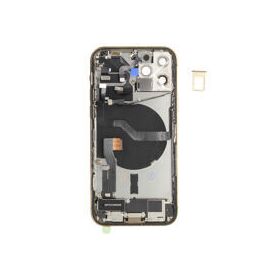 For iPhone/iPad (AP12P0024GOPSP-B) Rear Cover (Pulled B) incl. small parts - Gold, For iPhone 12 Pro - Smartphone Covers & Frames - Smartphone - Techbox