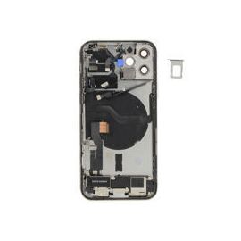 For iPhone/iPad (AP12P0024SPSP-B) Rear Cover (Pulled B) incl. small parts - Silver, For iPhone 12 Pro - Smartphone Covers & Frames - Smartphone - Techbox