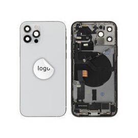For iPhone/iPad (AP12P24SPSP) Rear Cover (Pulled, with small parts) - Silver, for iPhone 12 Pro Quality: A-grade - Smartphone Covers & Frames - Smartphone - Techbox
