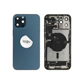 For iPhone/iPad (AP12PM0024BLPSP-B) Rear Cover (Pulled B) incl. small parts - Blue, For iPhone 12 Pro Max - Smartphone Covers & Frames - Smartphone - Techbox