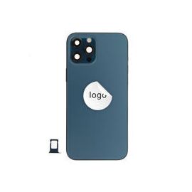 For iPhone/iPad (AP12PM0024BLPSP-C) Rear Cover (Pulled C) incl. small parts - Blue, For iPhone 12 Pro Max - Smartphone Covers & Frames - Smartphone - Techbox