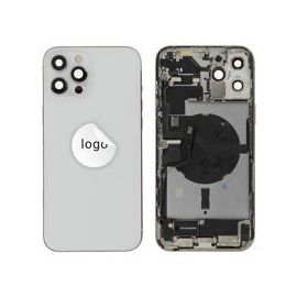 For iPhone/iPad (AP12PM0024SPSP-B) Rear Cover (Pulled B) incl. small parts - Silver, For iPhone 12 Pro Max - Smartphone Covers & Frames - Smartphone - Techbox