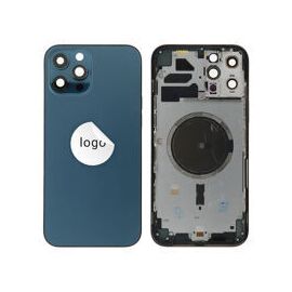 For iPhone/iPad (AP12PM24BLP) Rear Cover (Pulled, with buttons and without smallparts) - Blue, for iPhone 12 Pro Max - Smartphone Covers & Frames - Smartphone - Techbox