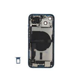 For iPhone/iPad (AP130024BLPSP-B) Rear Cover (Pulled B) incl. small parts - Blue, For iPhone 13 - Smartphone Covers & Frames - Smartphone - Techbox