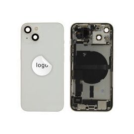 For iPhone/iPad (AP130024SPSP) Rear Cover (Pulled A) incl. small parts - White, For iPhone 13 - Smartphone Covers & Frames - Smartphone - Techbox