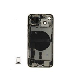 For iPhone/iPad (AP130024SPSP) Rear Cover (Pulled A) incl. small parts - White, For iPhone 13 - Smartphone Covers & Frames - Smartphone - Techbox