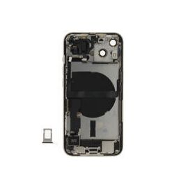 For iPhone/iPad (AP130024WPSP-B) Rear Cover (Pulled B) incl. small parts - White, For iPhone 13 - Smartphone Covers & Frames - Smartphone - Techbox