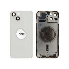 For iPhone/iPad (AP1324WP) Rear Cover (Pulled, with buttons and without smallparts) - Starlight, for iPhone 13 - Smartphone Covers & Frames - Smartphone - Techbox