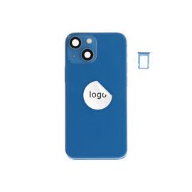 For iPhone/iPad (AP13M0024BLPSP-B) Rear Cover (Pulled B) incl. small parts - Blue, For iPhone 13 mini - Smartphone Covers & Frames - Smartphone - Techbox