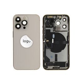 For iPhone/iPad (AP13P0024GOPSP) Rear Cover (Pulled A) incl. small parts - Gold, For iPhone 13 Pro - Smartphone Covers & Frames - Smartphone - Techbox