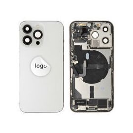 For iPhone/iPad (AP13P0024SPSP) Rear Cover (Pulled, with small parts) - Silver, for iPhone 13 Pro Quality: A-grade - Smartphone Covers & Frames - Smartphone - Techbox