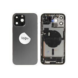 For iPhone/iPad (AP13PM0024BPSP-B) Rear Cover (Pulled B) incl. small parts - Graphite, For iPhone 13 Pro Max - Smartphone Covers & Frames - Smartphone - Techbox