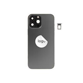 For iPhone/iPad (AP13PM0024BPSP-B) Rear Cover (Pulled B) incl. small parts - Graphite, For iPhone 13 Pro Max - Smartphone Covers & Frames - Smartphone - Techbox
