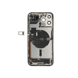 For iPhone/iPad (AP13PM0024SPSP) Rear Cover (Pulled, with small parts) - Silver, for iPhone 13 Pro Max Quality: A-grade - Smartphone Covers & Frames - Smartphone - Techbox