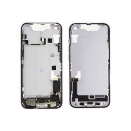 For iPhone/iPad (AP140021PPSP-C) Middle Frame (Pulled C) incl. small parts - Purple, For iPhone 14 - Smartphone Covers & Frames - Smartphone - Techbox