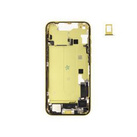 For iPhone/iPad (AP140021YPSP-B) Middle Frame (Pulled B) incl. small parts - Yellow, For iPhone 14 | Techbox