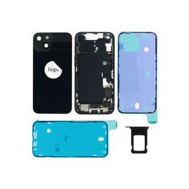 For iPhone/iPad (AP140024BPSP-B) Rear Cover (Pulled B) incl. small parts - Black, For iPhone 14 - Smartphone Covers & Frames - Smartphone - Techbox
