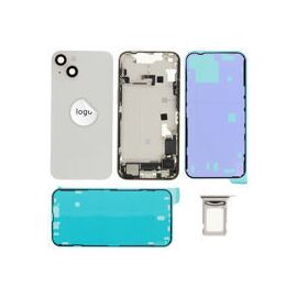For iPhone/iPad (AP140024WPSP-C) Rear Cover (Pulled C) incl. small parts - White, For iPhone 14 - Smartphone Covers & Frames - Smartphone - Techbox
