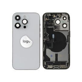 For iPhone/iPad (AP14P0024SPSP-B) Rear Cover (Pulled B) incl. small parts - Silver, For iPhone 14 Pro - Smartphone Covers & Frames - Smartphone - Techbox