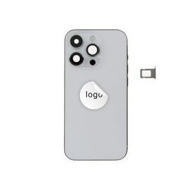 For iPhone/iPad (AP14P0024SPSP-C) Rear Cover (Pulled C) incl. small parts - Silver, For iPhone 14 Pro - Smartphone Covers & Frames - Smartphone - Techbox