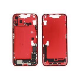 For iPhone/iPad (AP14PL0021RPSP-C) Middle Frame (Pulled C) incl. small parts - Red, For iPhone 14 Plus | Techbox