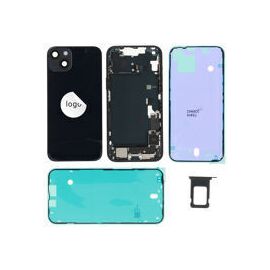 For iPhone/iPad (AP14PL0024BPSP-C) Rear Cover (Pulled C) incl. small parts - Black, For iPhone 14 Plus - Smartphone Covers & Frames - Smartphone - Techbox