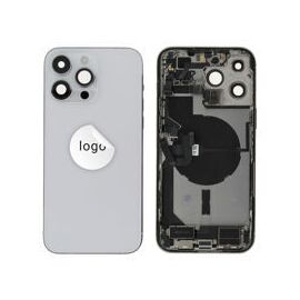 For iPhone/iPad (AP14PM0024SPSP) Rear Cover (Pulled A) incl. small parts - Silver, For iPhone 14 Pro Max - Smartphone Covers & Frames - Smartphone - Techbox