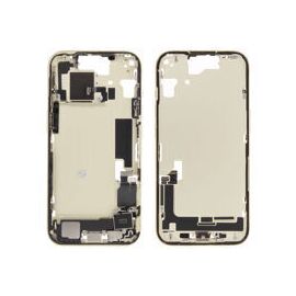 For iPhone/iPad (AP150021YPSP) Middle Frame (Pulled A) incl. small parts - Yellow, For iPhone 15 - Smartphone Covers & Frames - Smartphone - Techbox