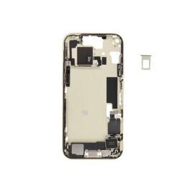 For iPhone/iPad (AP150021YPSP) Middle Frame (Pulled A) incl. small parts - Yellow, For iPhone 15 - Smartphone Covers & Frames - Smartphone - Techbox