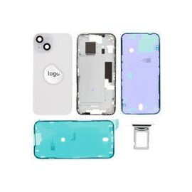 For iPhone/iPad (AP150024BLP) Rear Cover - Blue (Pulled incl middle frame), for model iPhone 15 (with buttons and without smallparts) - Smartphone Covers & Frames - Smartphone - Techbox