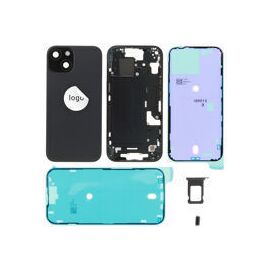 For iPhone/iPad (AP150024BP) Rear Cover - Black (Pulled incl middle frame), for model iPhone 15 (with buttons and without smallparts) - Smartphone Covers & Frames - Smartphone - Techbox