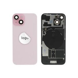 For iPhone/iPad (AP150024PIPSP) Rear Cover - Pink (Pulled incl middle frame), for model iPhone 15 (incl. smallparts) - Smartphone Covers & Frames - Smartphone - Techbox