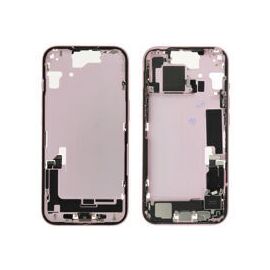 For iPhone/iPad (AP150024PIPSP) Rear Cover - Pink (Pulled incl middle frame), for model iPhone 15 (incl. smallparts) - Smartphone Covers & Frames - Smartphone - Techbox