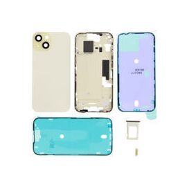 For iPhone/iPad (AP150024Y) Rear Cover kit - Yellow, for model iPhone 15 (without logo) | Techbox