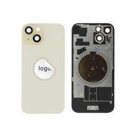 For iPhone/iPad (AP150024YP) Rear Cover - Yellow (Pulled incl middle frame), for model iPhone 15 (with buttons and without smallparts) - Smartphone Covers & Frames - Smartphone - Techbox